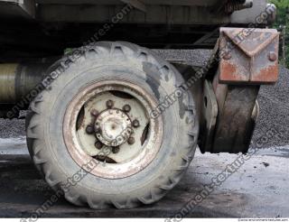Photo Texture of Excavator Wheel